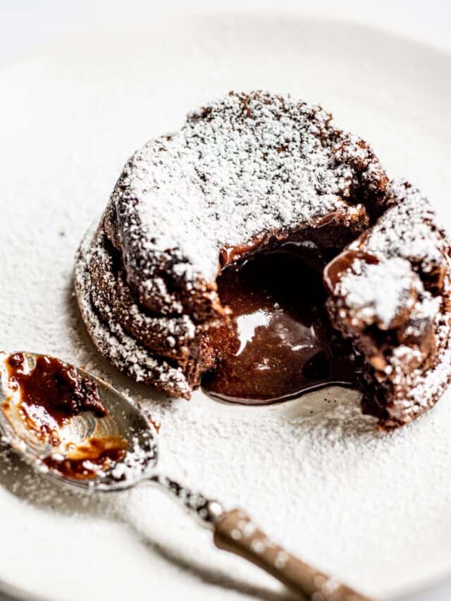 chocolate lava cake.